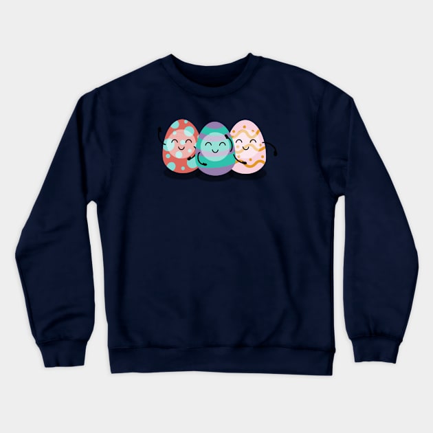 Funny Easter Eggs Crewneck Sweatshirt by MarMi